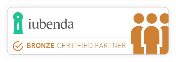 Iubenda Bronze Certified Partner