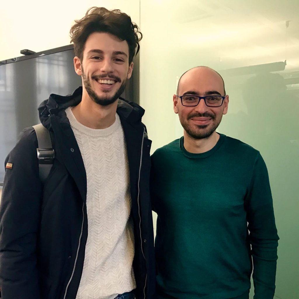 2017 - Federico Marte with Salvatore Aranzulla